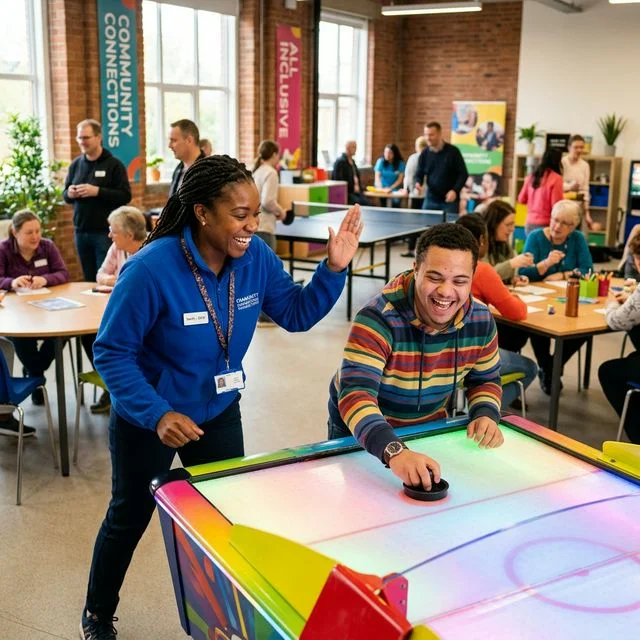 SFCS healthcare professional applying a person-centred approach to client support in Ontario